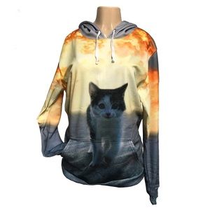 Women's CATPLOSION ALL OVER PRINT UNISEX HOODIE